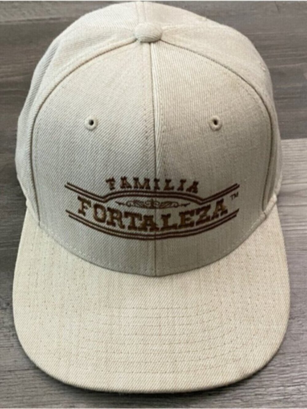 Familia Fortaleza Hat Mens Womens One Size Brown Beige Explosion Caps Snapback